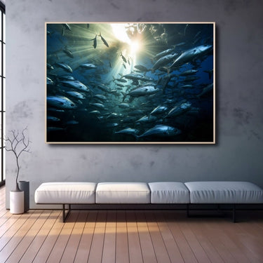 Fish Painting Canvas